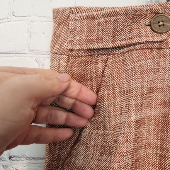 NWT CJ Banks The Perfect Pant Red Plaid Trouser Relaxed Fit Women Plus Pants 16W - Picture 7 of 10